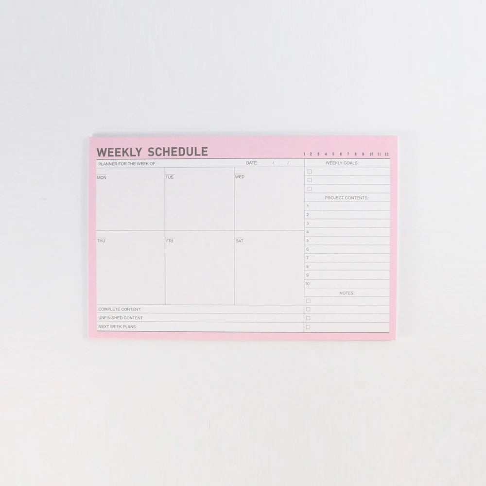 Cute organiser notepad stationery