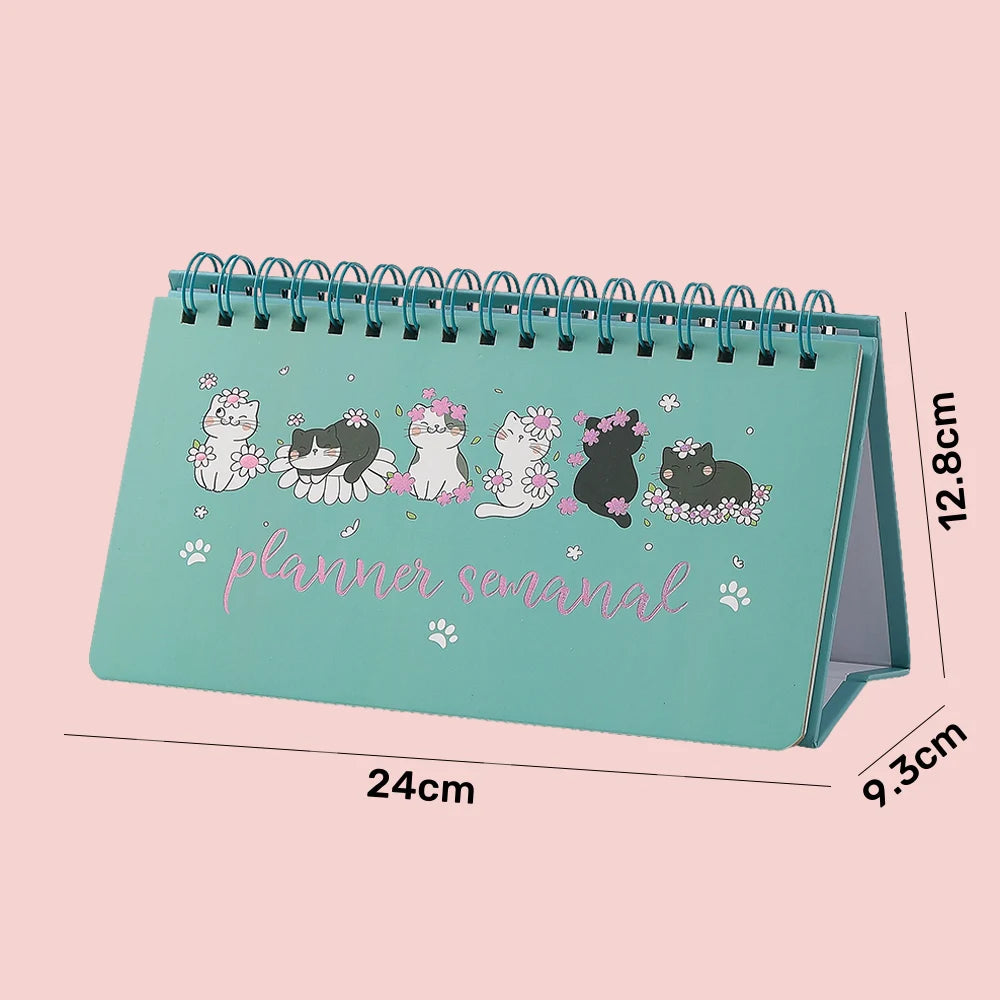 Cute Weekly Planner 52 Weeks with To-Do List