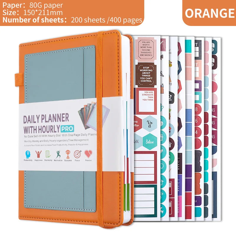 The Ultimate Organiser with planner templates, stickers, schedules