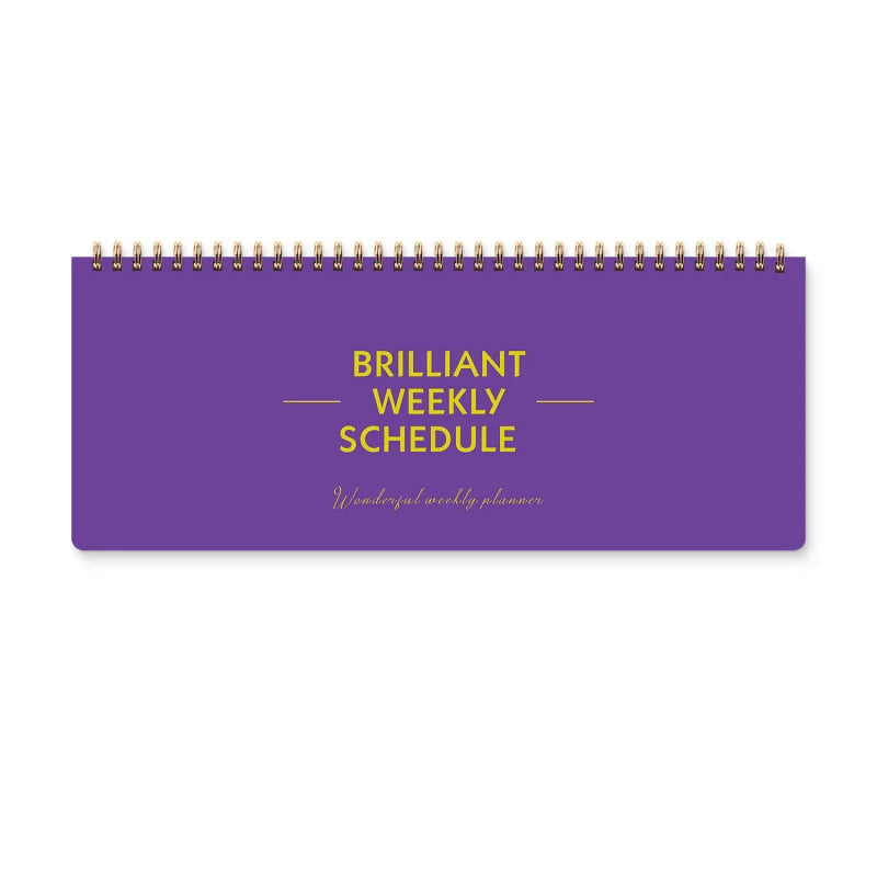 Spiral Bound Weekly Planner, A5 Daily Weekly Monthly Agenda