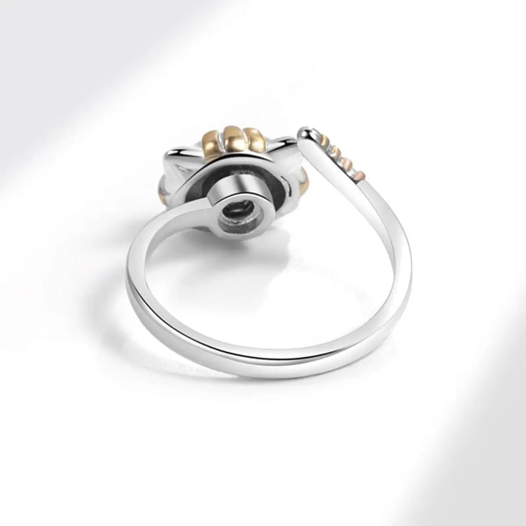 Cute Cat Adjustable Fidget Ring