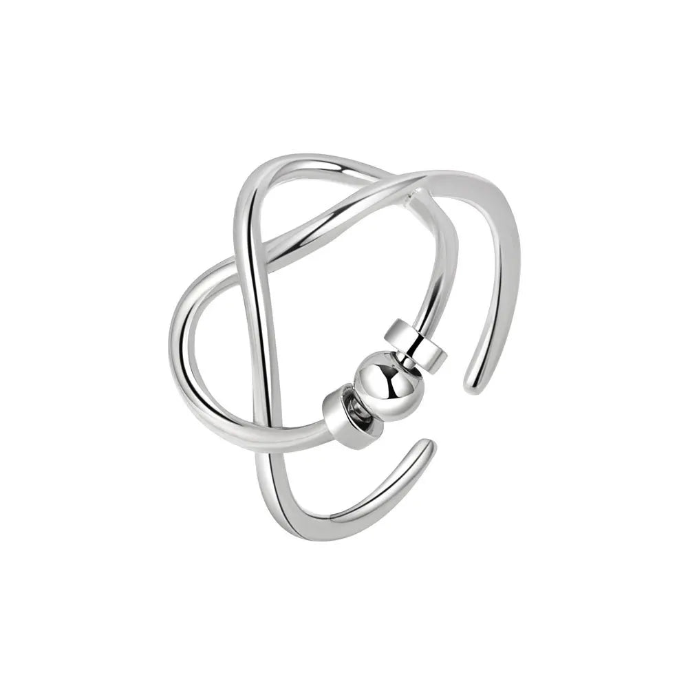 Quirky Cool Anti Stress Anxiety Adjustable Fidget Ring