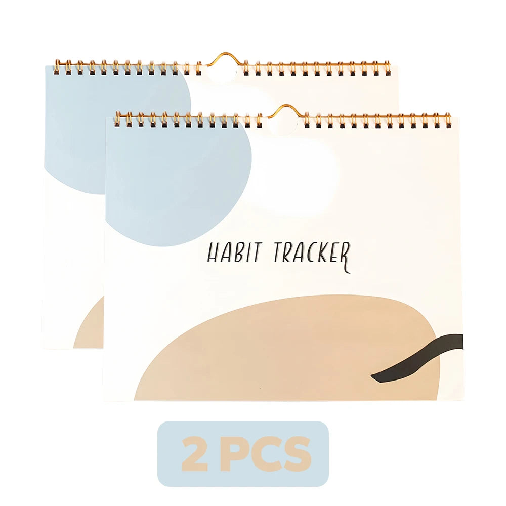 Habit Tracker Calendar For Goals And Motivation Undated
