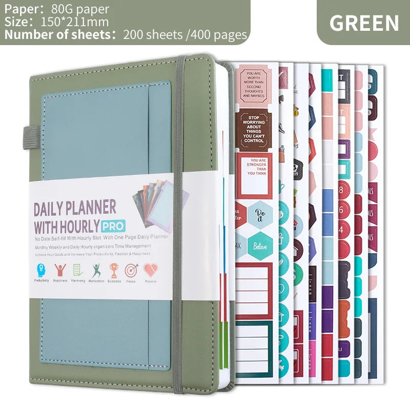 The Ultimate Organiser with planner templates, stickers, schedules