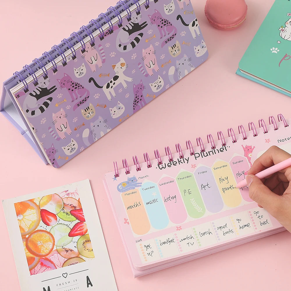 Cute Weekly Planner 52 Weeks with To-Do List