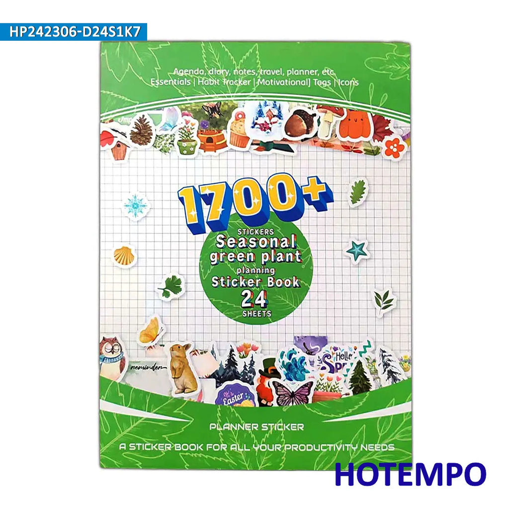 Epic 1,700 Pieces Of Motivational Time Planning Stickers