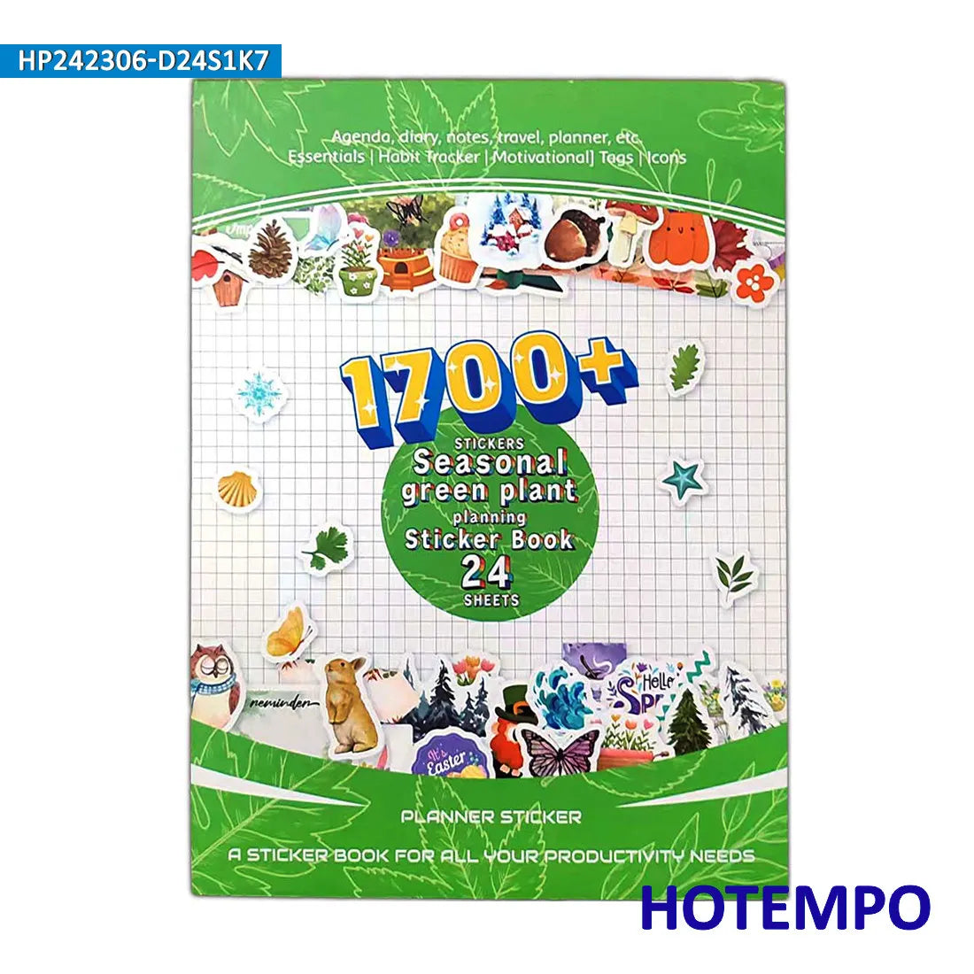 Epic 1,700 Pieces Of Motivational Time Planning Stickers