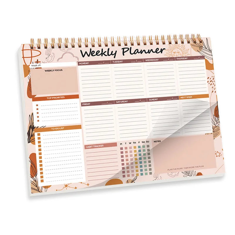 Weekly Planner To Do List With 104 Pages