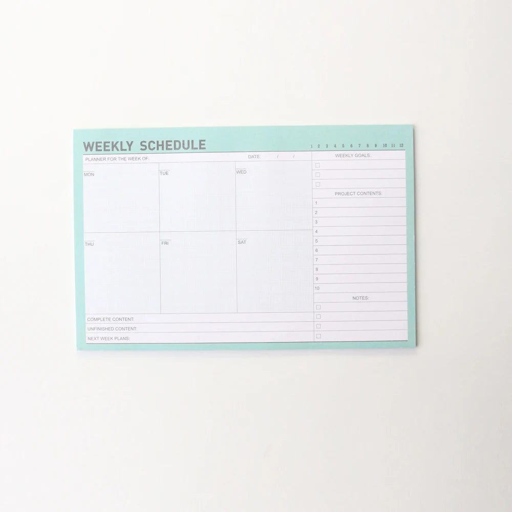Cute organiser notepad stationery