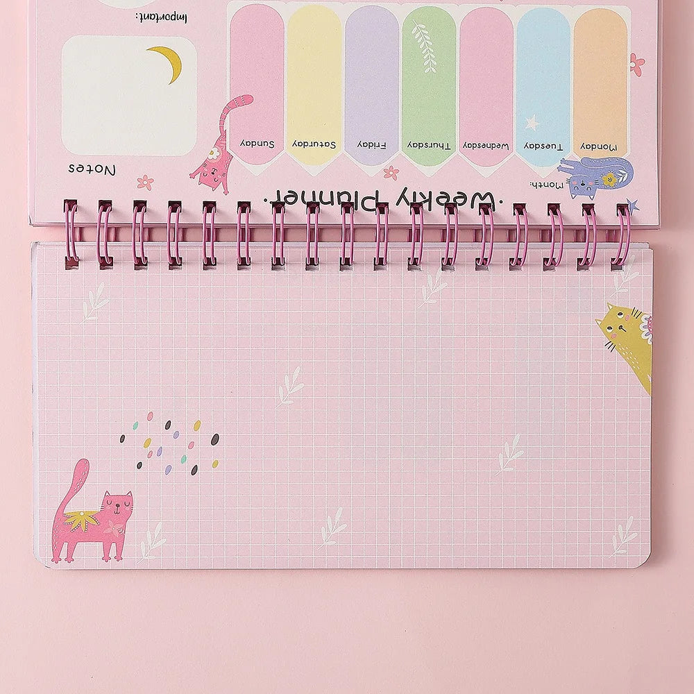 Cute Weekly Planner 52 Weeks with To-Do List