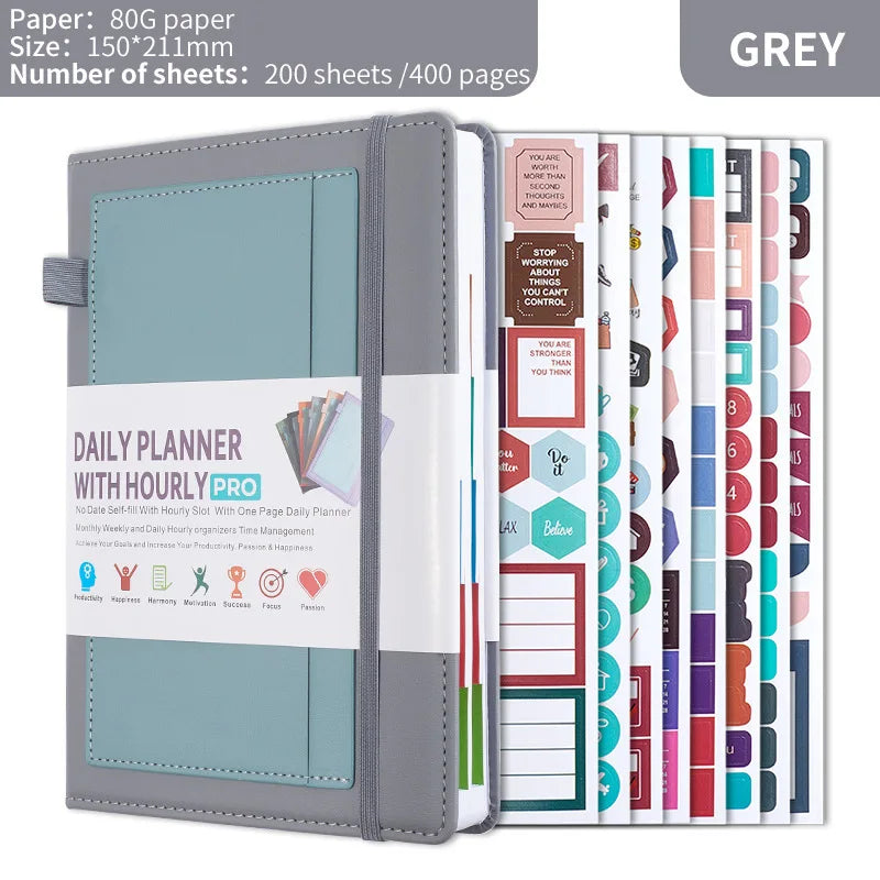 The Ultimate Organiser with planner templates, stickers, schedules