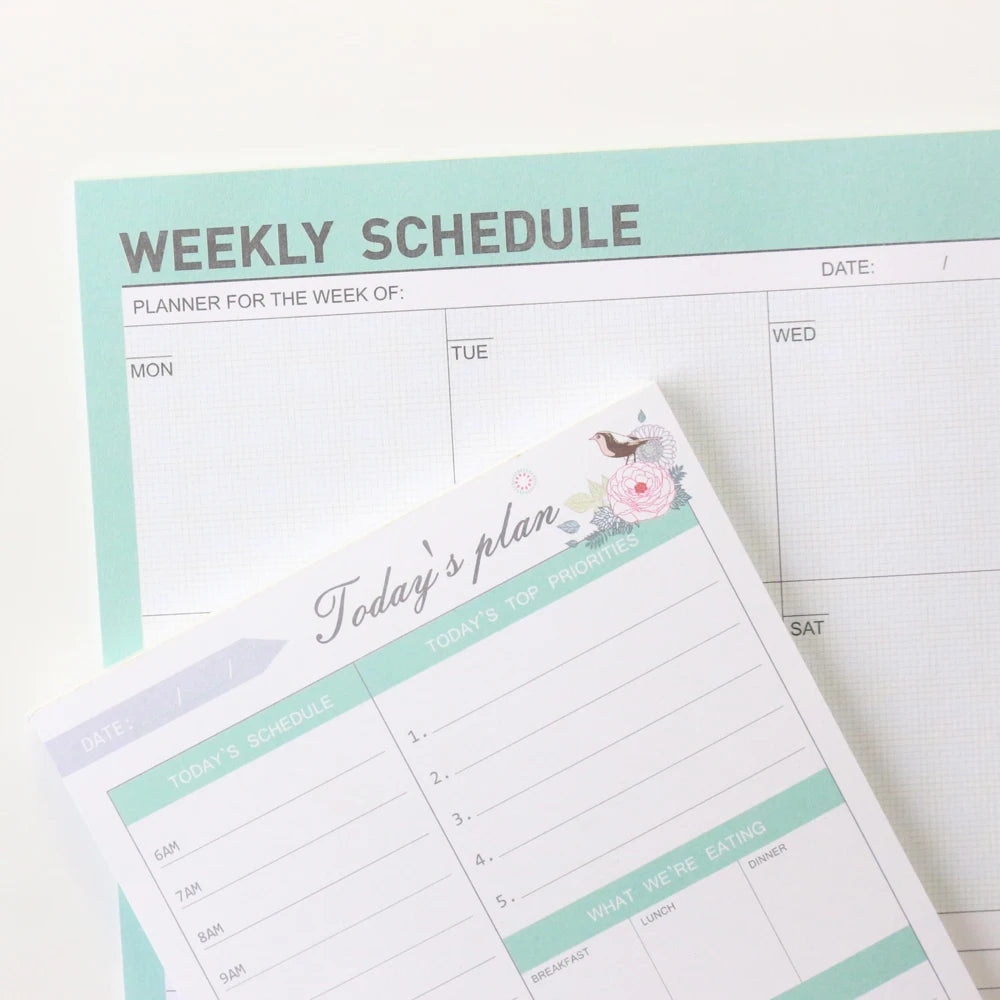 Cute organiser notepad stationery