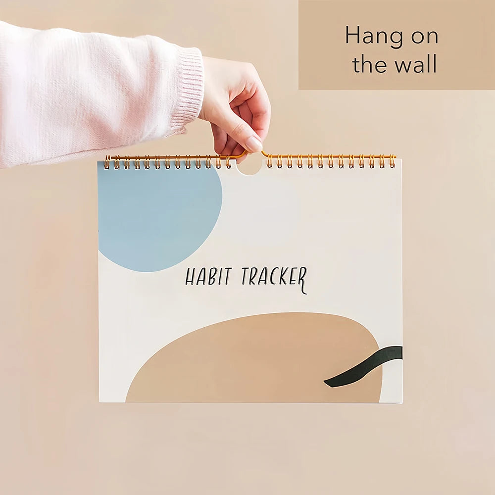 Habit Tracker Calendar For Goals And Motivation Undated