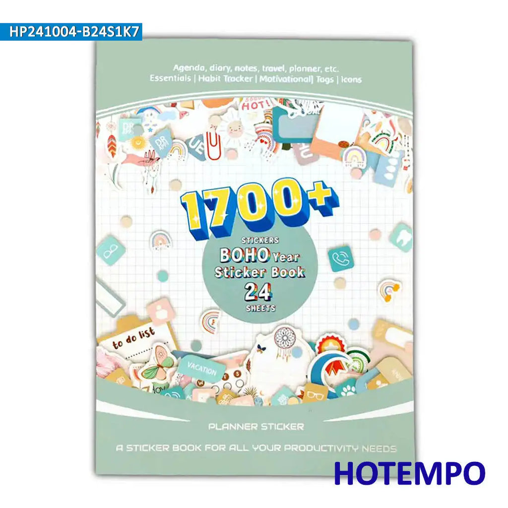 Epic 1,700 Pieces Of Motivational Time Planning Stickers