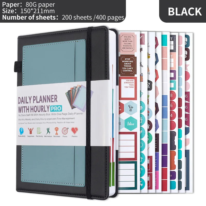 The Ultimate Organiser with planner templates, stickers, schedules
