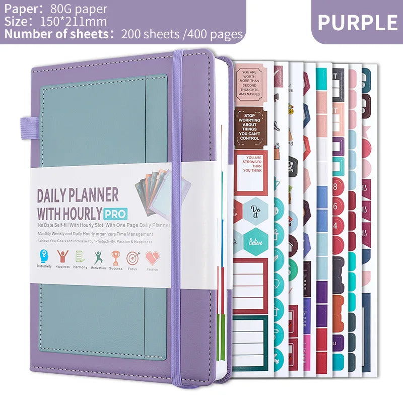 The Ultimate Organiser with planner templates, stickers, schedules